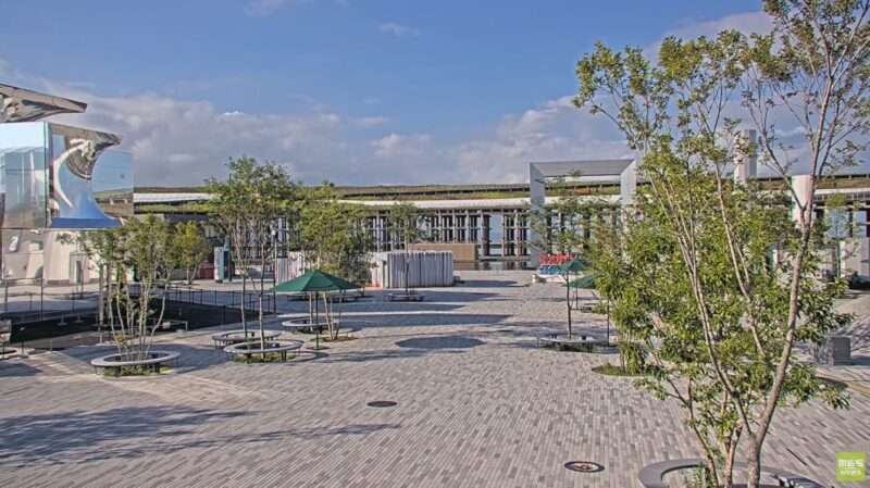 MBS大阪関西万博会場第2ライブカメラ(大阪府大阪市此花区夢洲東)