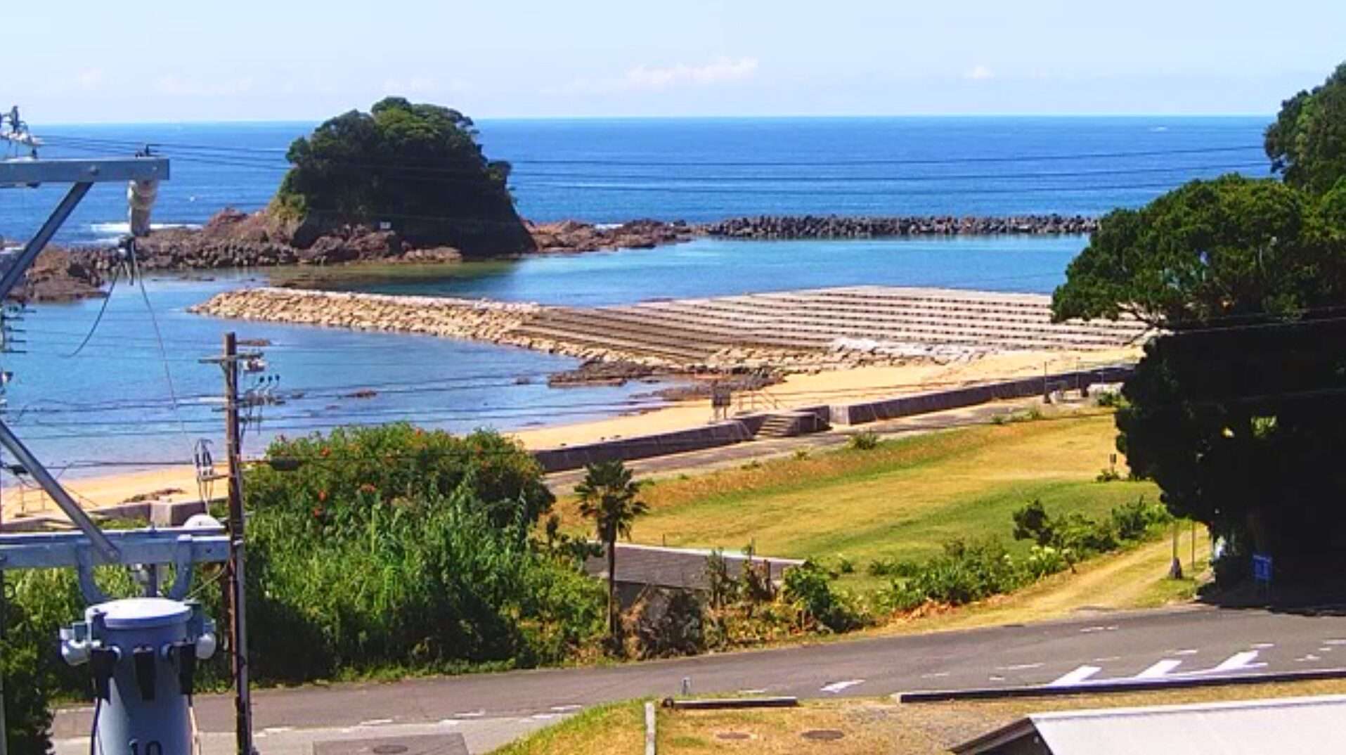 MCTVあづり浜ライブカメラ(三重県志摩市志摩町越賀)
