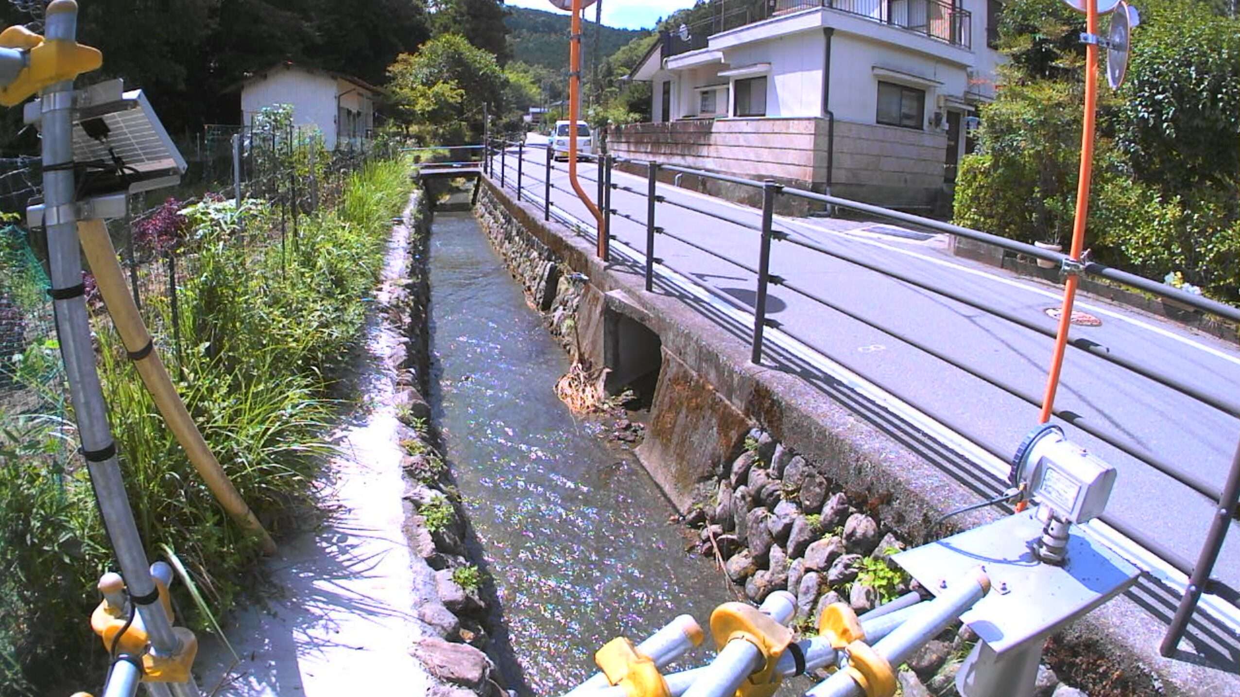 大道川三澤ライブカメラ(山梨県身延町三澤)