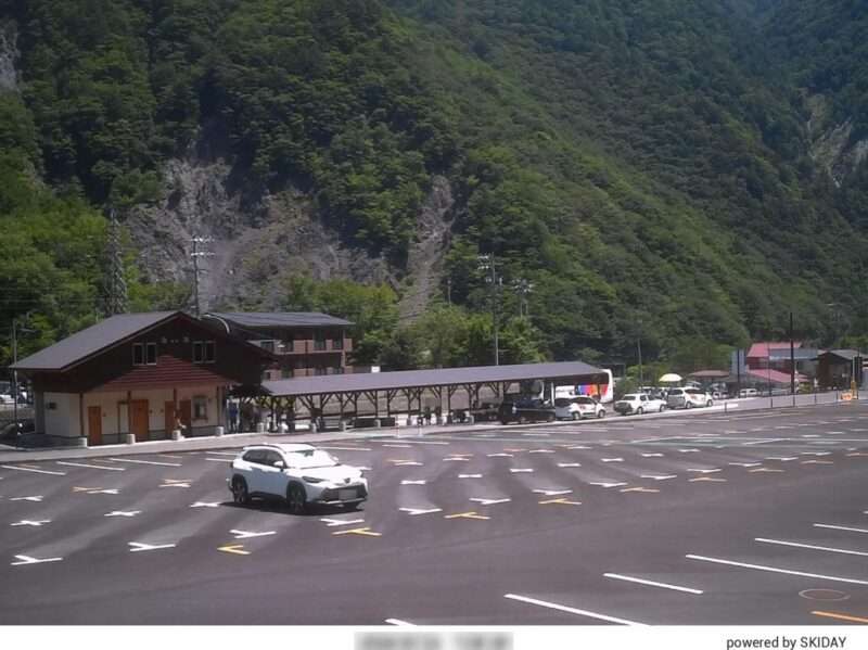 市営沢渡第1駐車場ライブカメラ(長野県松本市安曇)