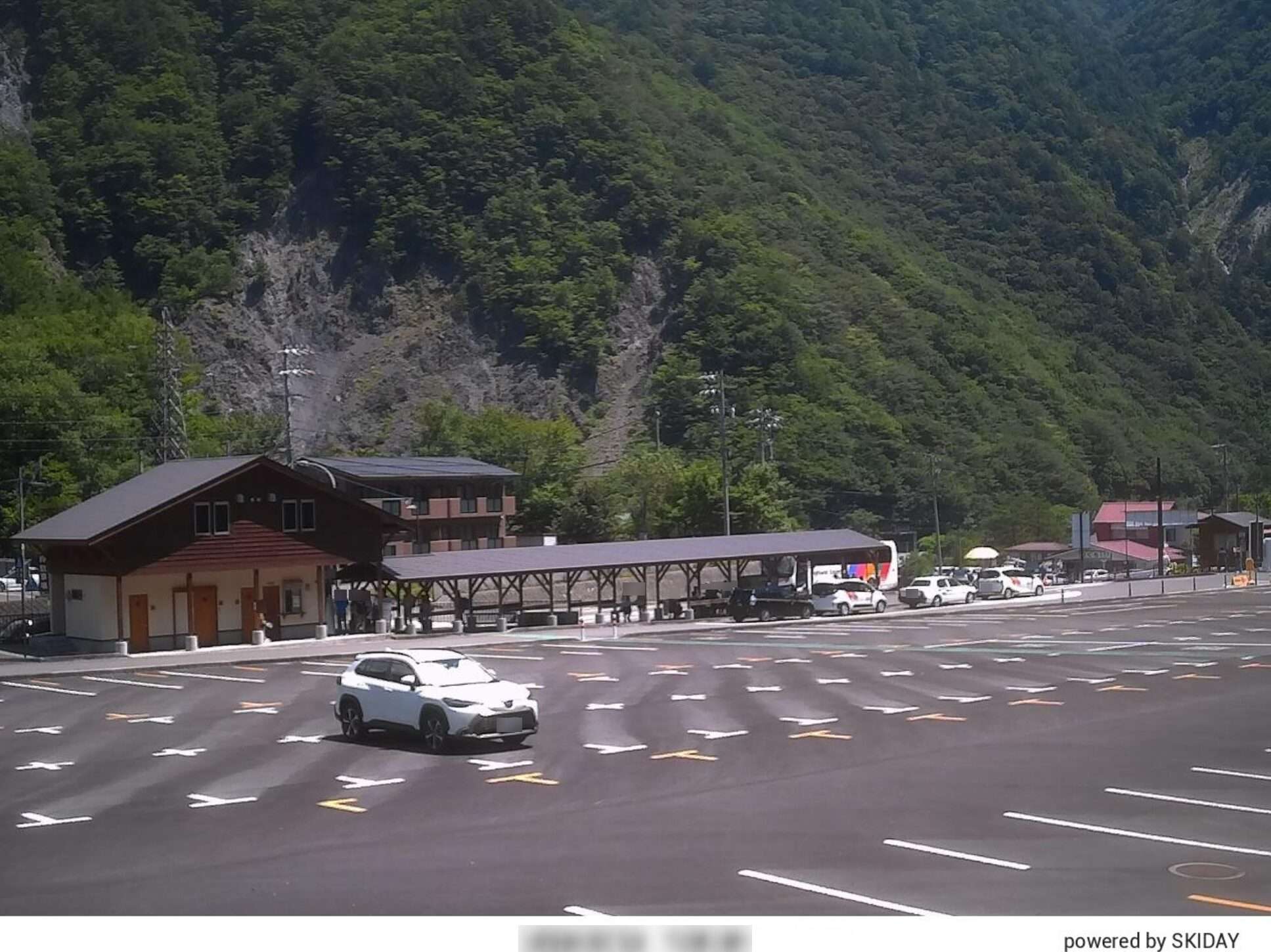 市営沢渡第1駐車場ライブカメラ(長野県松本市安曇)