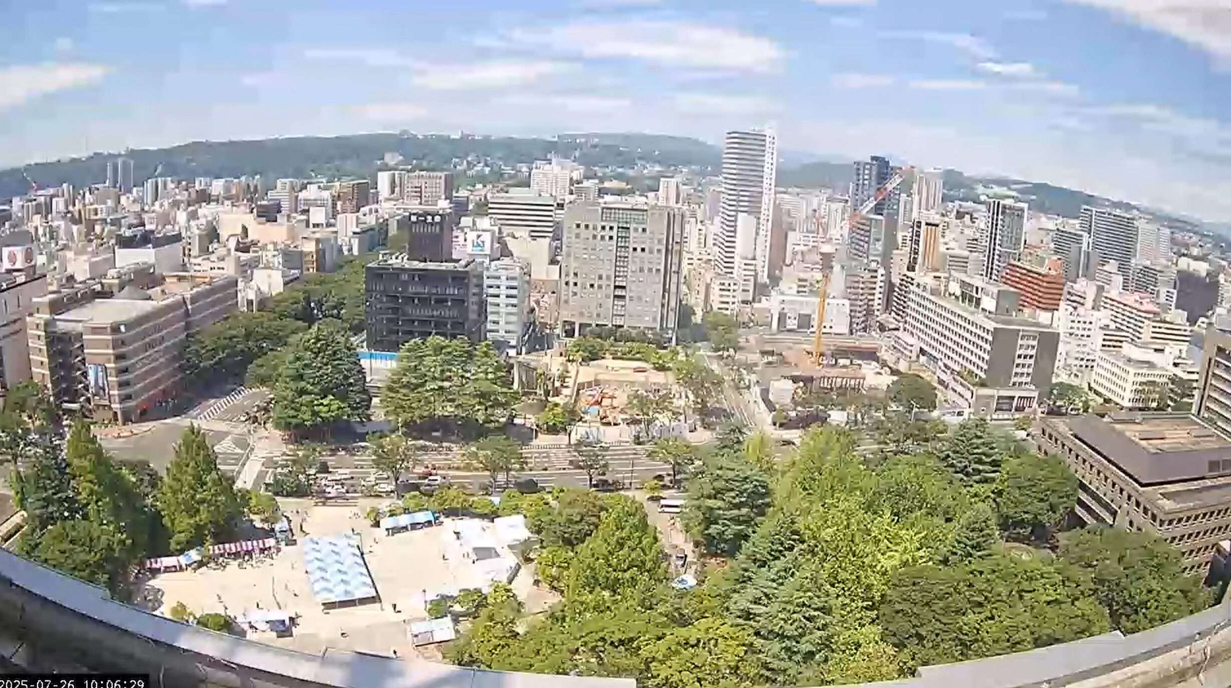 仙台市役所新本庁舎整備工事ライブカメラ(宮城県仙台市青葉区国分町)