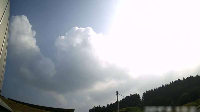 くらぶちこども天文台上空天気ライブカメラ(群馬県高崎市倉渕町水沼)