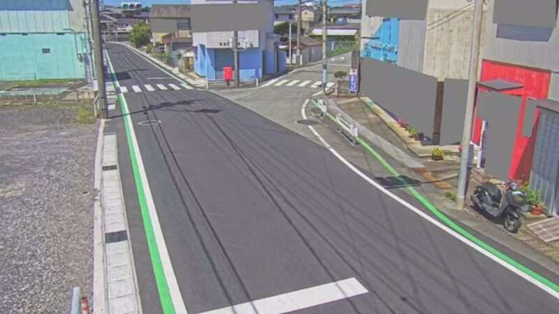 MCTVゆうやけパール街道志摩市立志摩中学校前ライブカメラ(三重県志摩市志摩町和具)