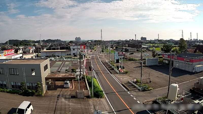 豊文堂千葉県道27号茂原大多喜線ライブカメラ(千葉県茂原市早野)