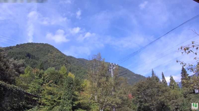 福地温泉来福の森ライブカメラ(岐阜県高山市奥飛騨温泉郷福地)