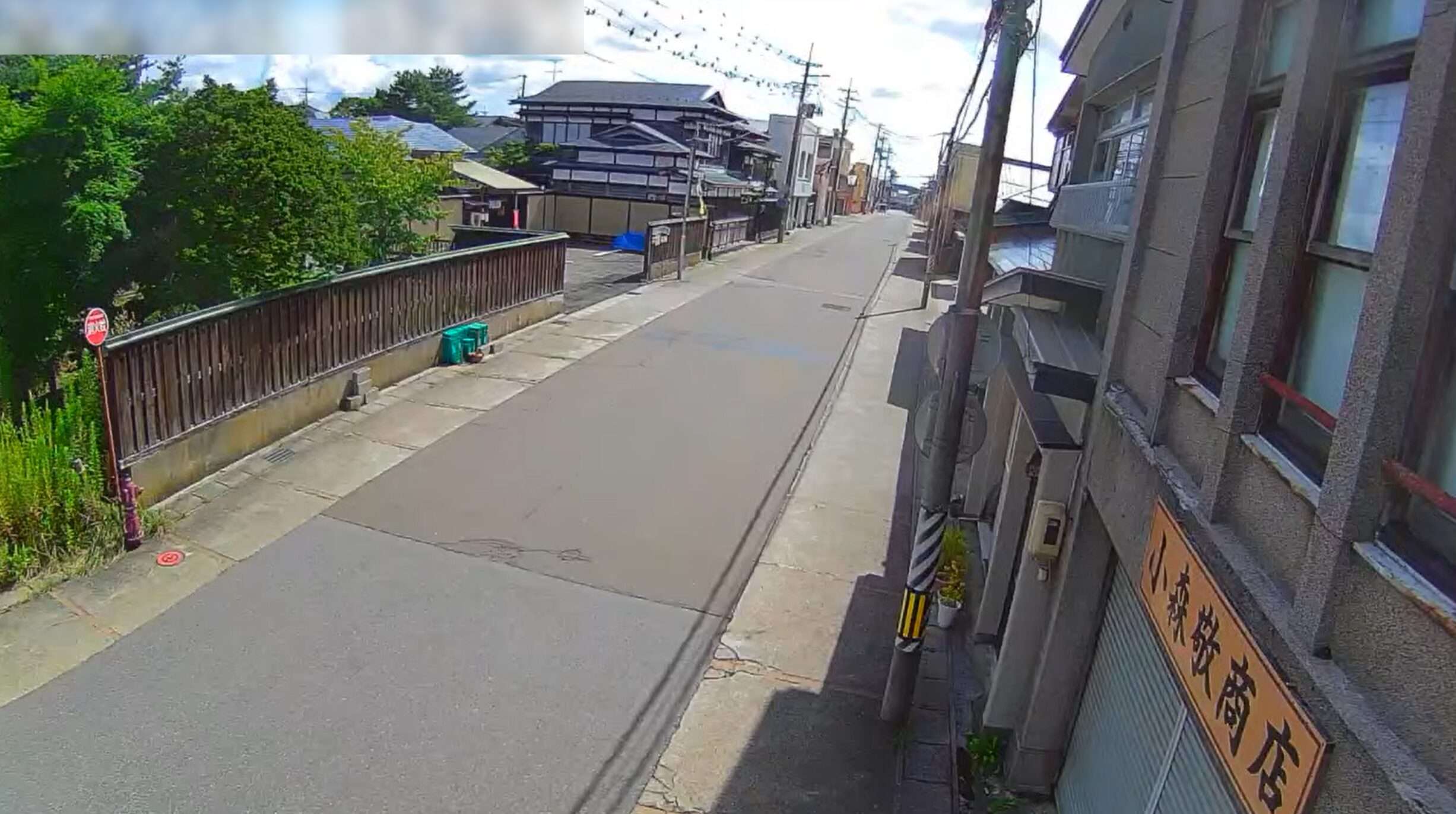 五城目町朝市通り第2ライブカメラ(秋田県南秋田郡五城目町下タ町)