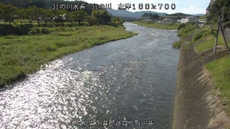 江の川川井ライブカメラ(広島県北広島町川井)