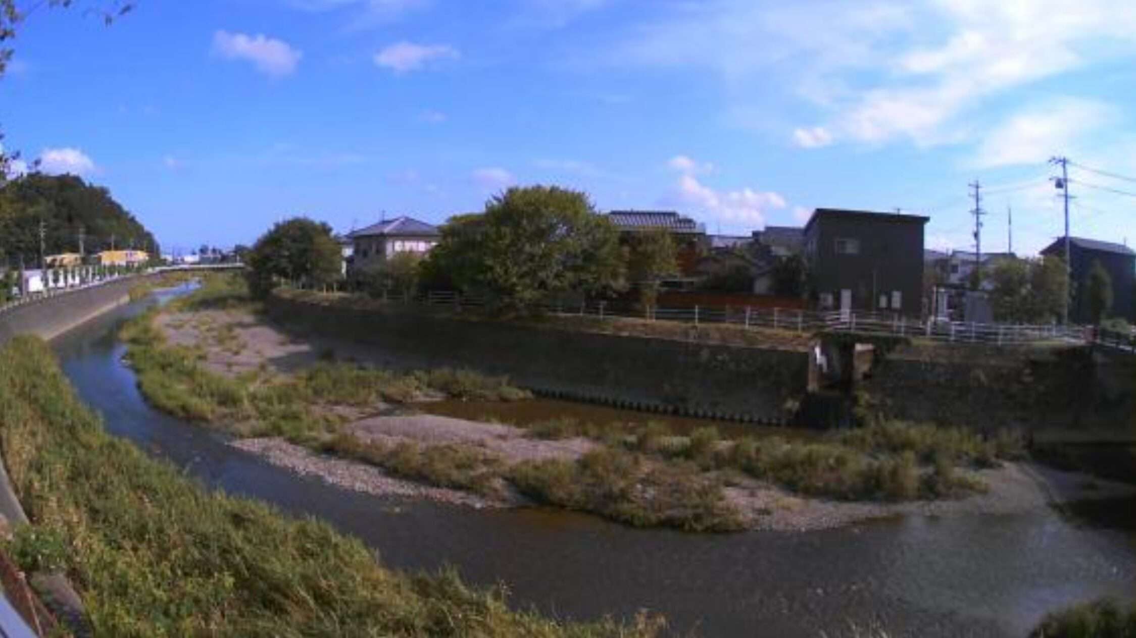 葉梨川藤岡橋ライブカメラ(静岡県藤枝市藤岡)