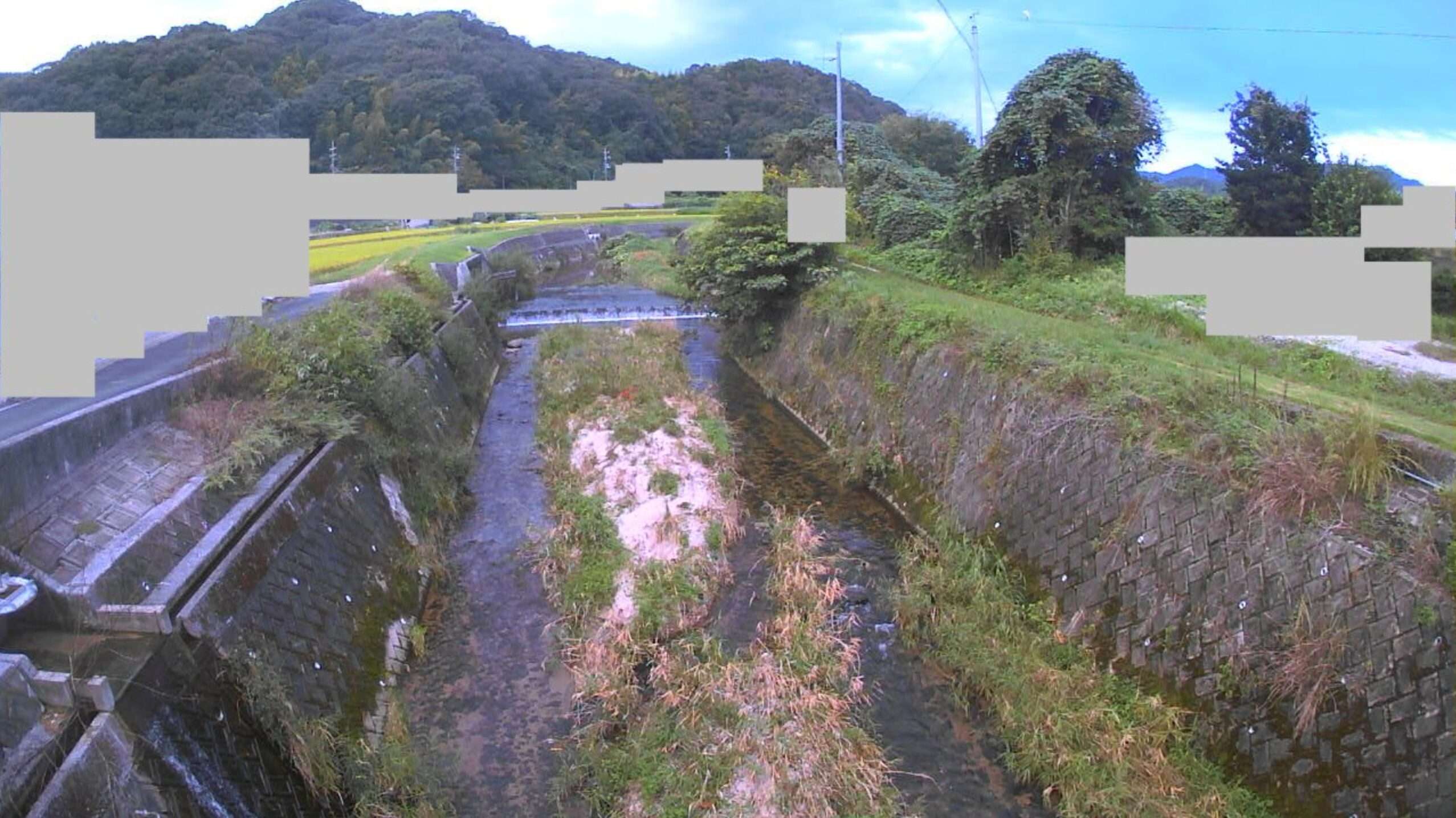 石内川下中橋ライブカメラ(広島県広島市佐伯区五日市町石内)