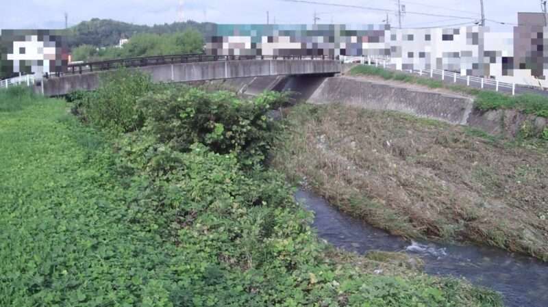 金渓川三重橋下流側ライブカメラ(三重県四日市市桜町)