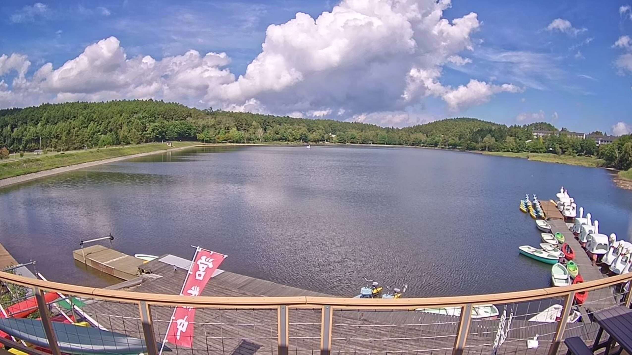 女神湖センターライブカメラ(長野県立科町芦田八ケ野)