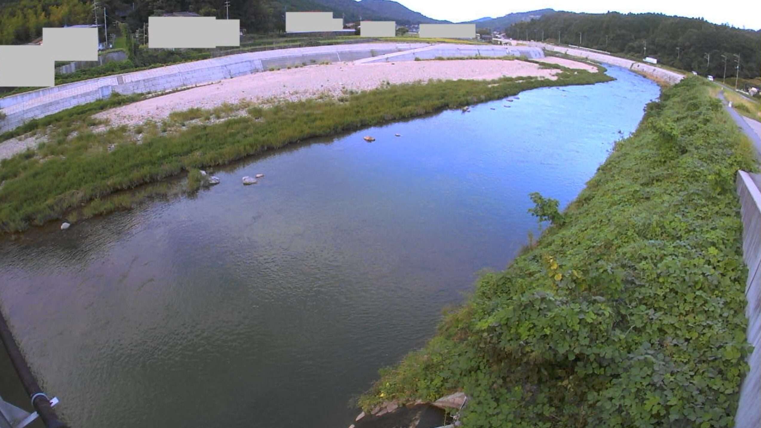 三篠川八幡橋ライブカメラ(広島県広島市安佐北区白木町三田)
