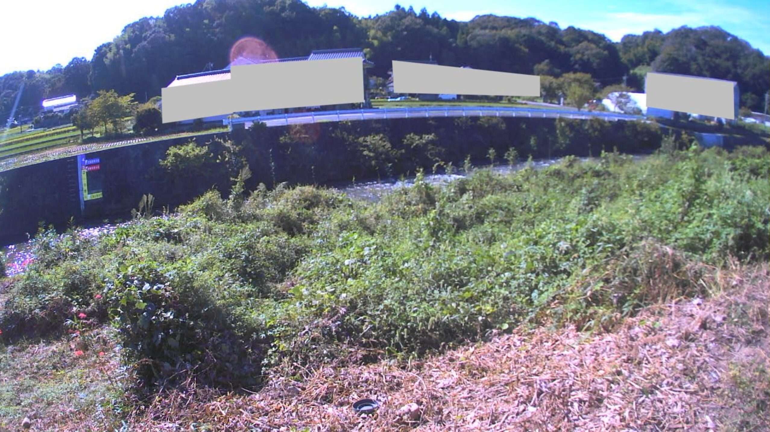 御調川丸門田水位観測所ライブカメラ(広島県尾道市御調町丸河南)