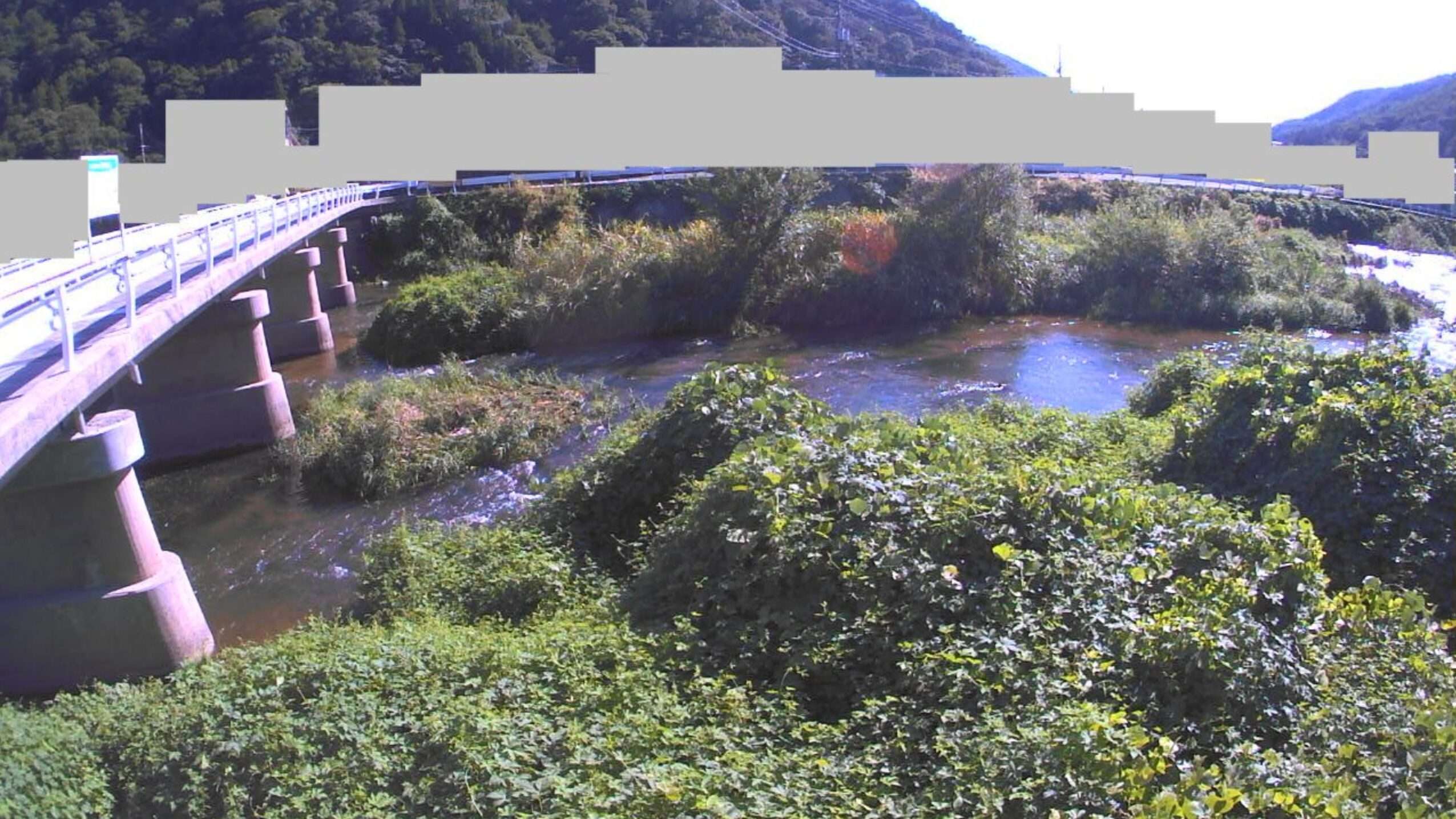 御調川梅ノ木橋ライブカメラ(広島県府中市篠根町)