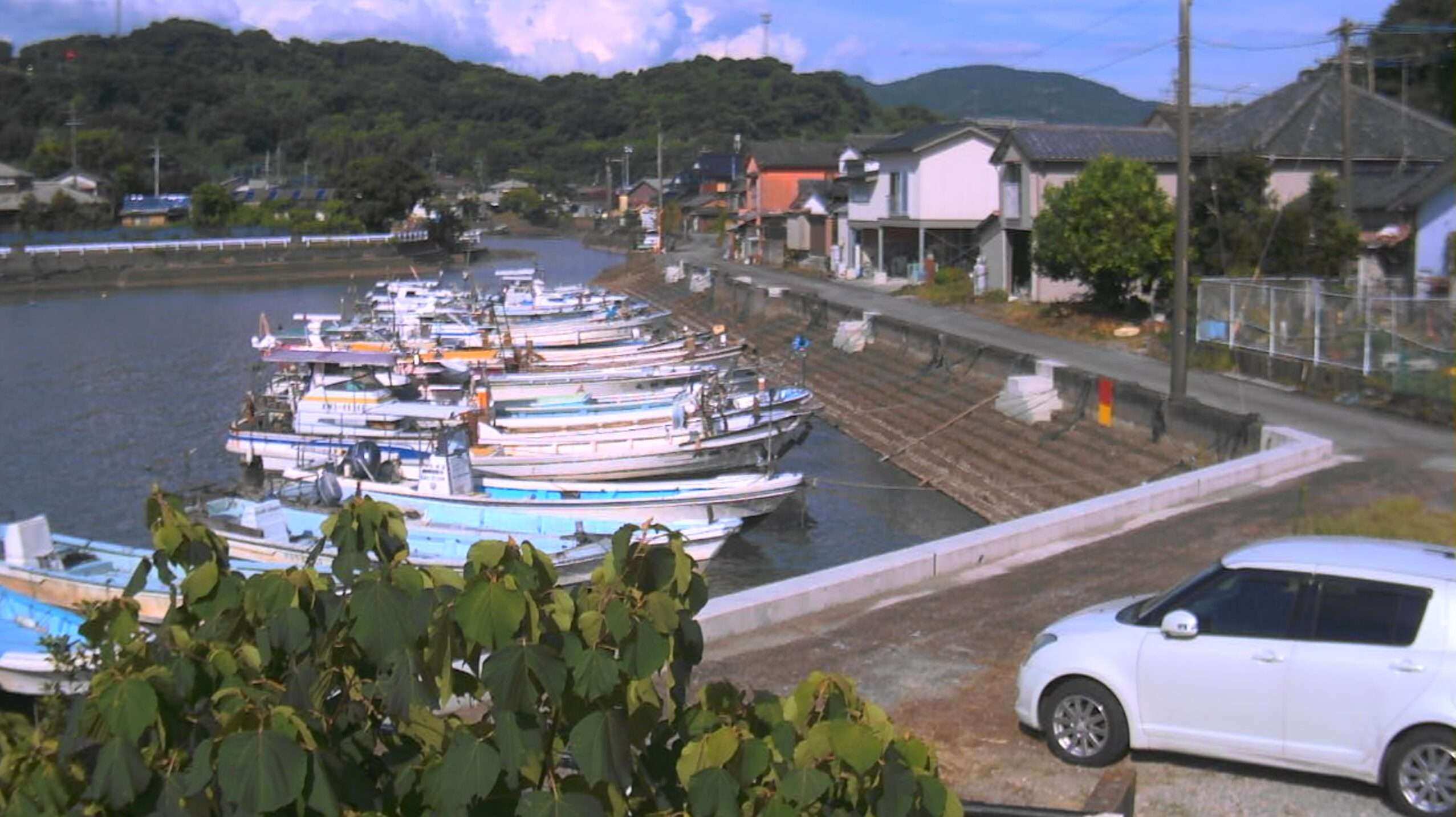 網田川網田漁港ライブカメラ(熊本県宇土市下網田町)