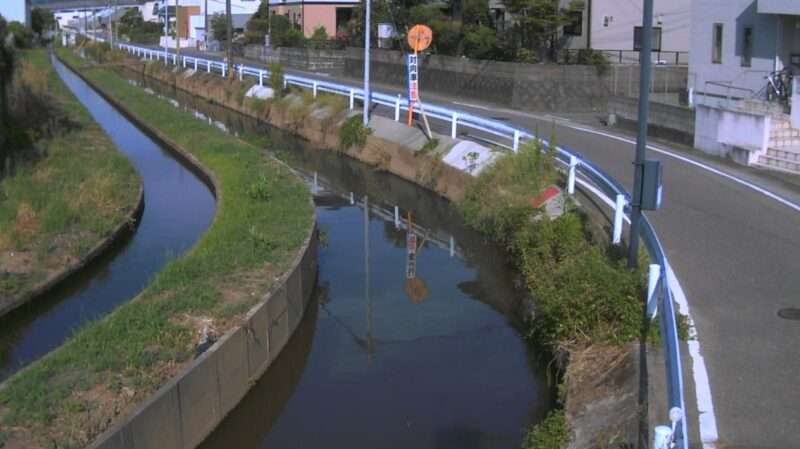 船場川栗崎ライブカメラ(熊本県宇土市栗崎町)