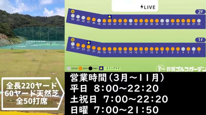 敦賀ゴルフガーデンライブカメラ(福井県敦賀市沓見)