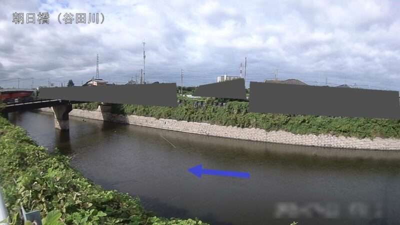 谷田川朝日橋ライブカメラ(茨城県龍ケ崎市小通幸谷町)