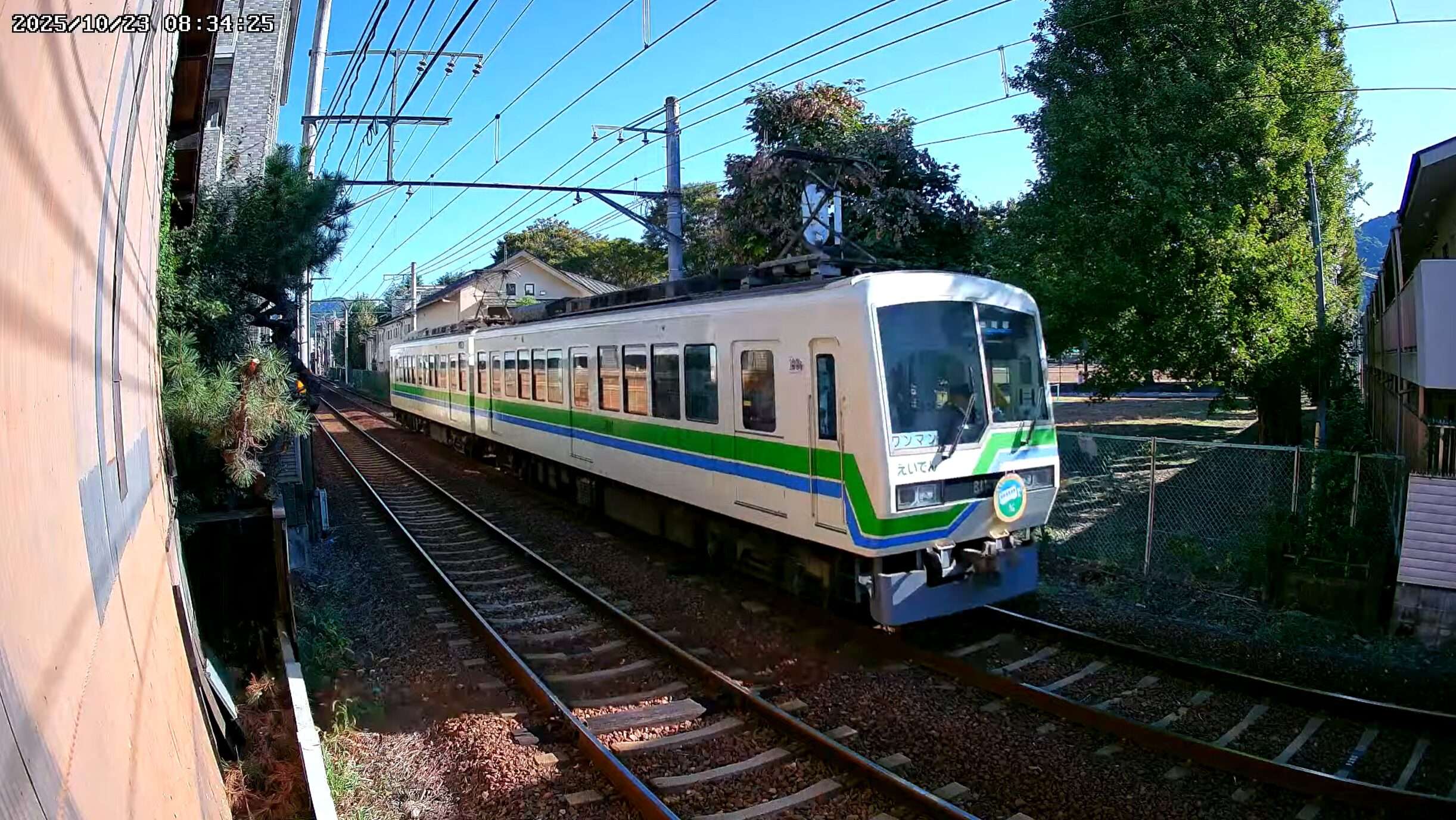 叡山電車ライブカメラ(京都府京都市左京区)