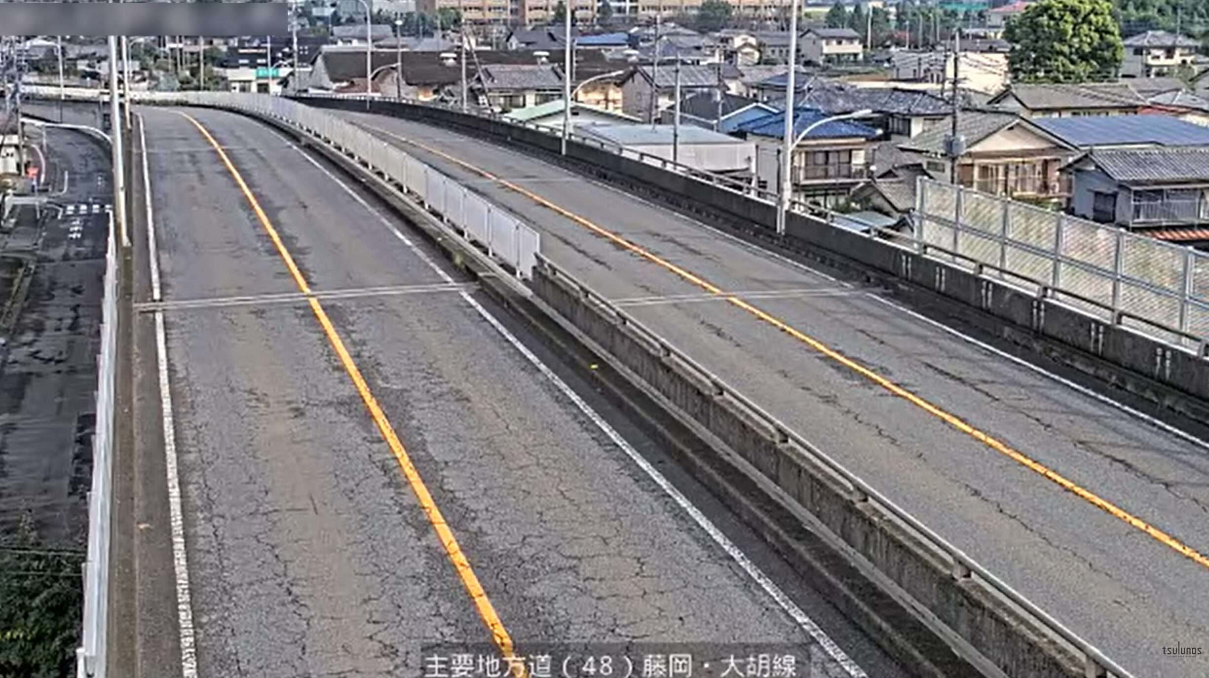 群馬県道40号藤岡大胡線駒形跨線橋ライブカメラ(群馬県前橋市小屋原町)