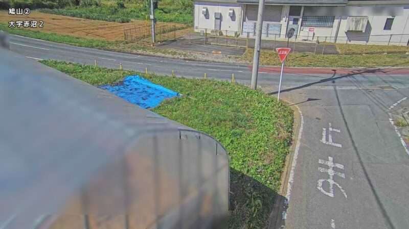 鳩川鳩山第2中継ポンプ場重郎橋付近ライブカメラ(埼玉県鳩山町赤沼)