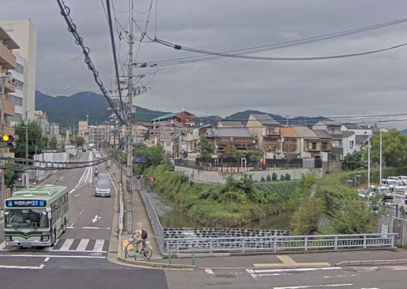 HCE天神川御池通ライブカメラ(京都府京都市右京区太秦下刑部町)