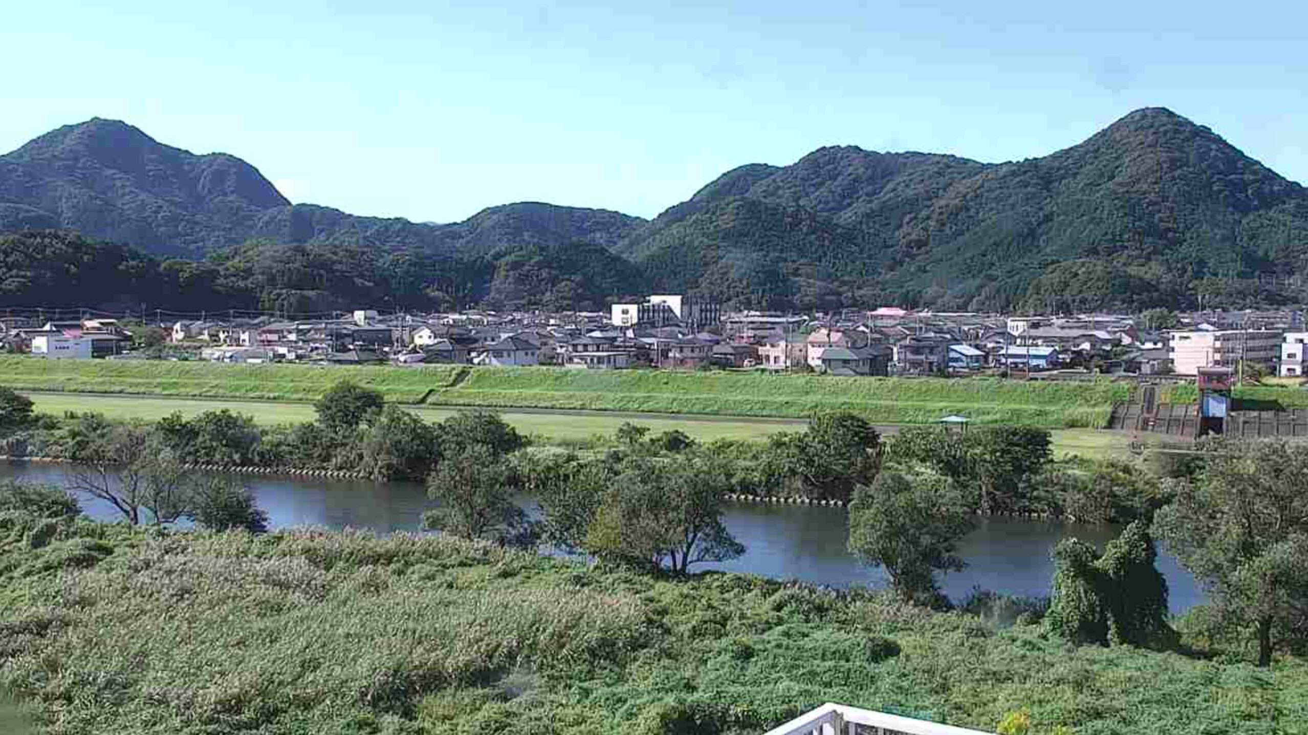 狩野川かわせみライブカメラ(静岡県清水町的場)