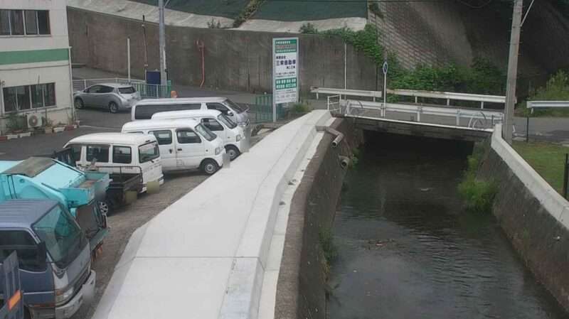 久保田川伏見ライブカメラ(静岡県清水町伏見)