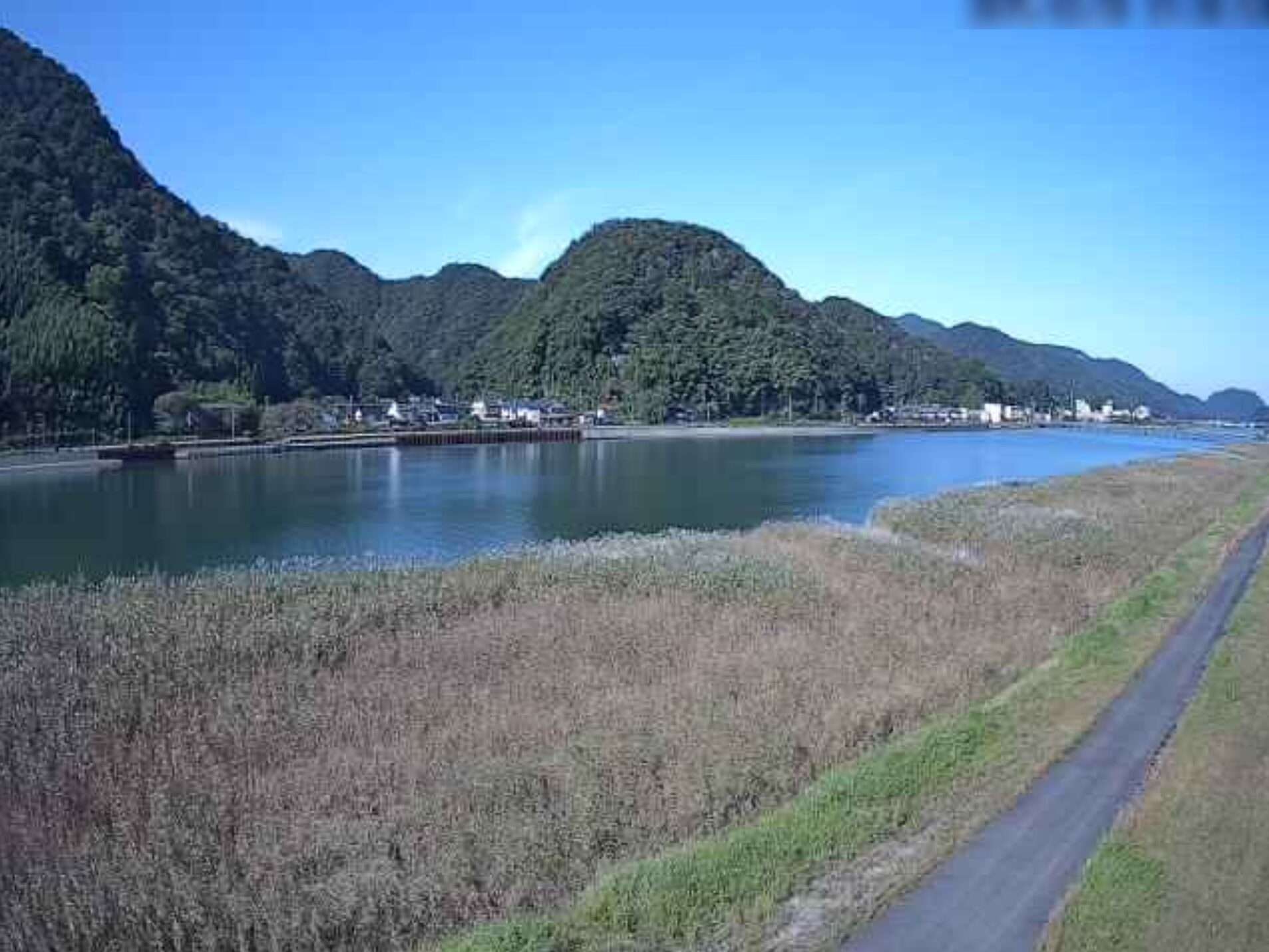 円山川城崎町今津第2ライブカメラ(兵庫県豊岡市城崎町戸島)