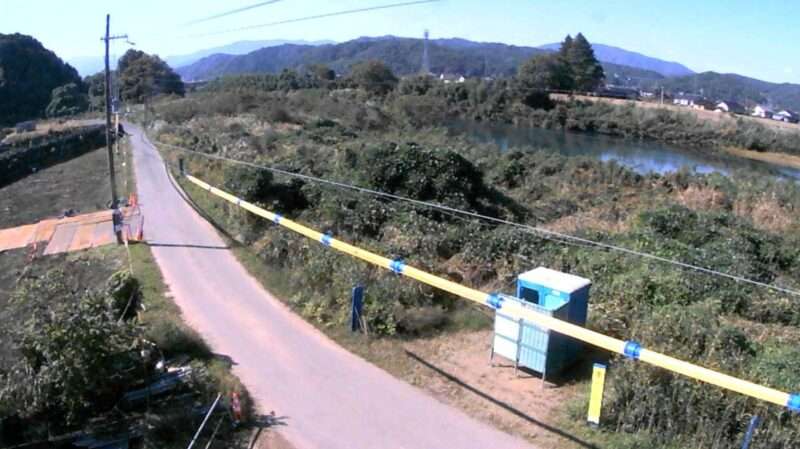 円山川多田野谷橋ライブカメラ(兵庫県豊岡市日高町鶴岡)
