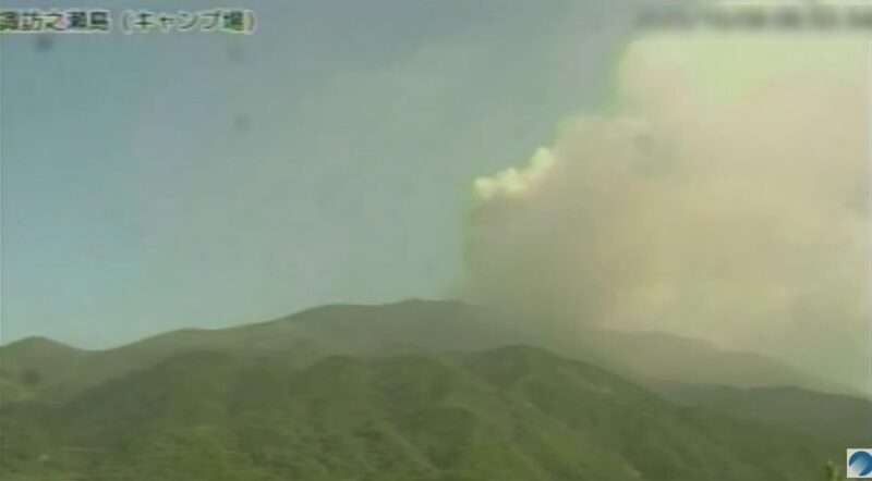 MBC諏訪之瀬島ライブカメラ(鹿児島県十島村諏訪之瀬島)