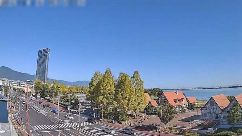 タマキトラストブレイン浜大津側ライブカメラ(滋賀県大津市木下町)