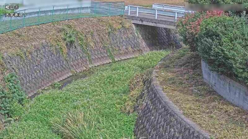 内川鳩川合流部上流ライブカメラ(埼玉県鳩山町赤沼)