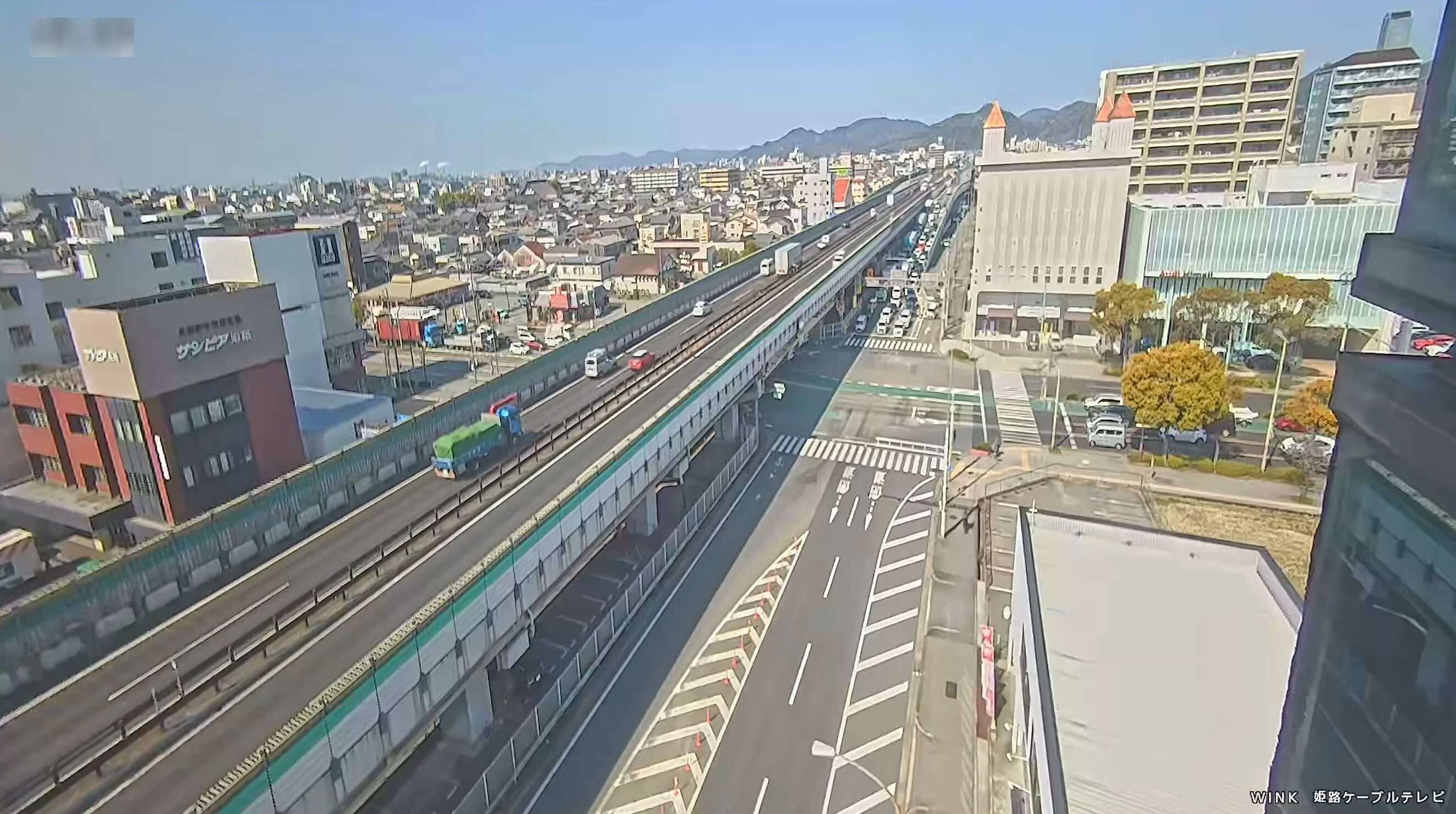 WINK姫路バイパス姫路南ランプライブカメラ(兵庫県姫路市飾磨区野田町)