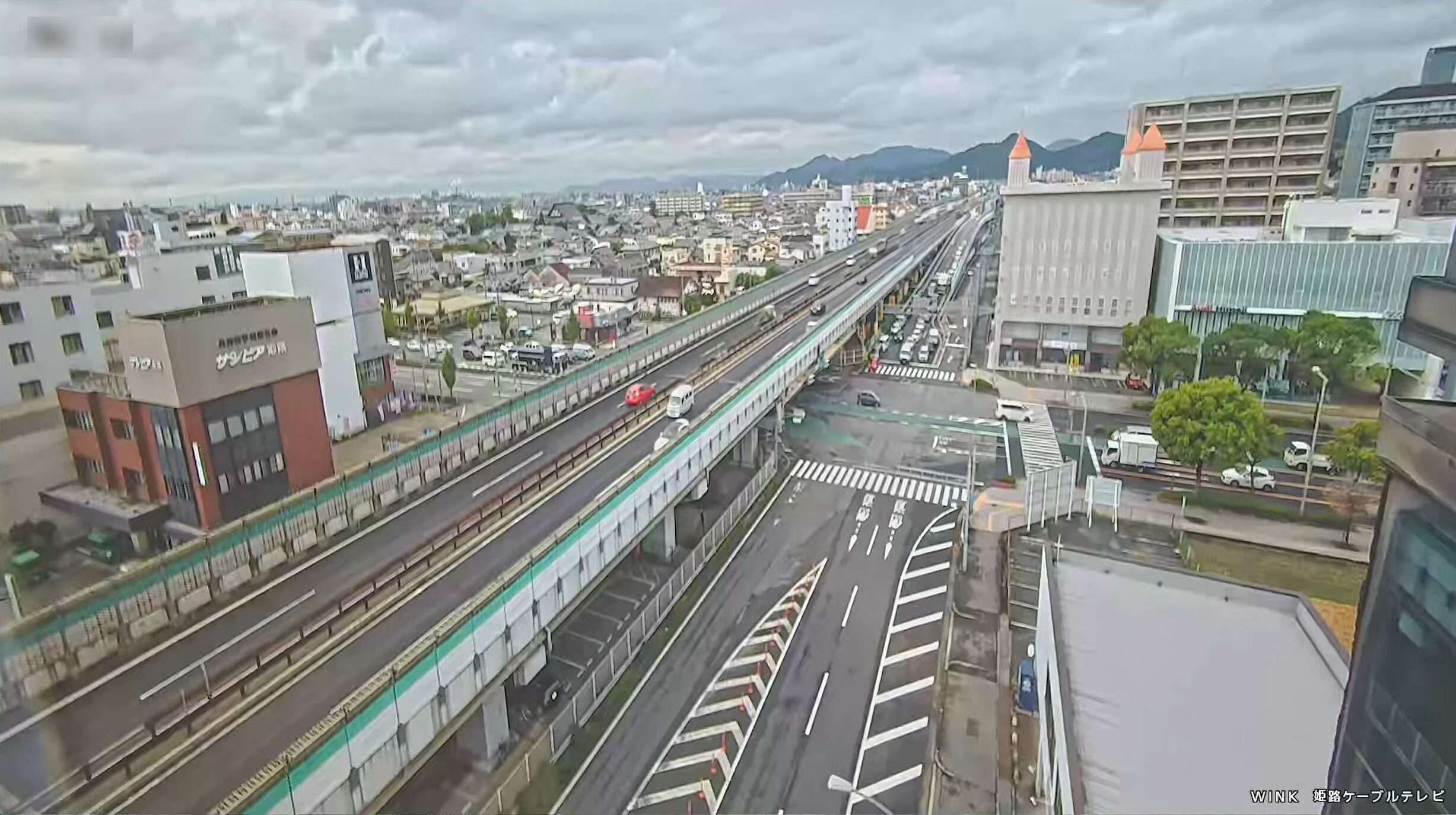 WINK姫路バイパス姫路南ランプライブカメラ(兵庫県姫路市飾磨区野田町)