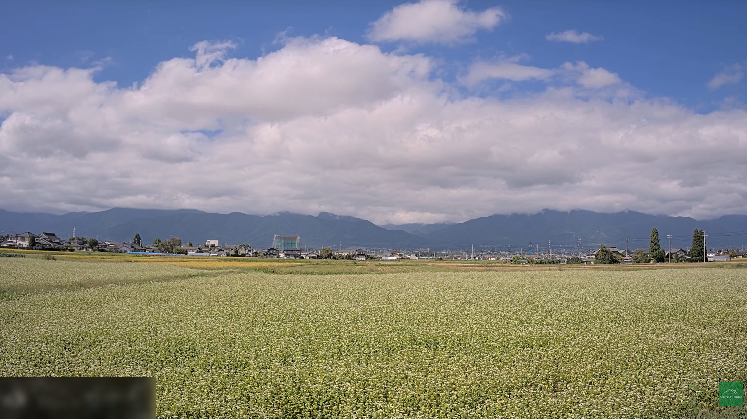 あづみのテラス常念山脈ライブカメラ(長野県安曇野市豊科南穂高)