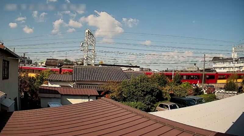 京阪本線中書島ライブカメラ(京都府京都市伏見区葭島矢倉町)