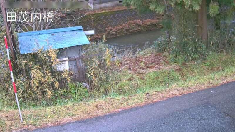 古館川田茂内橋ライブカメラ(岩手県岩手町川口)