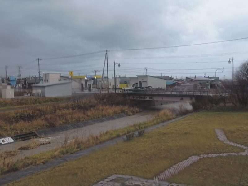 茂初山別川初山別ライブカメラ(北海道初山別村初山別)