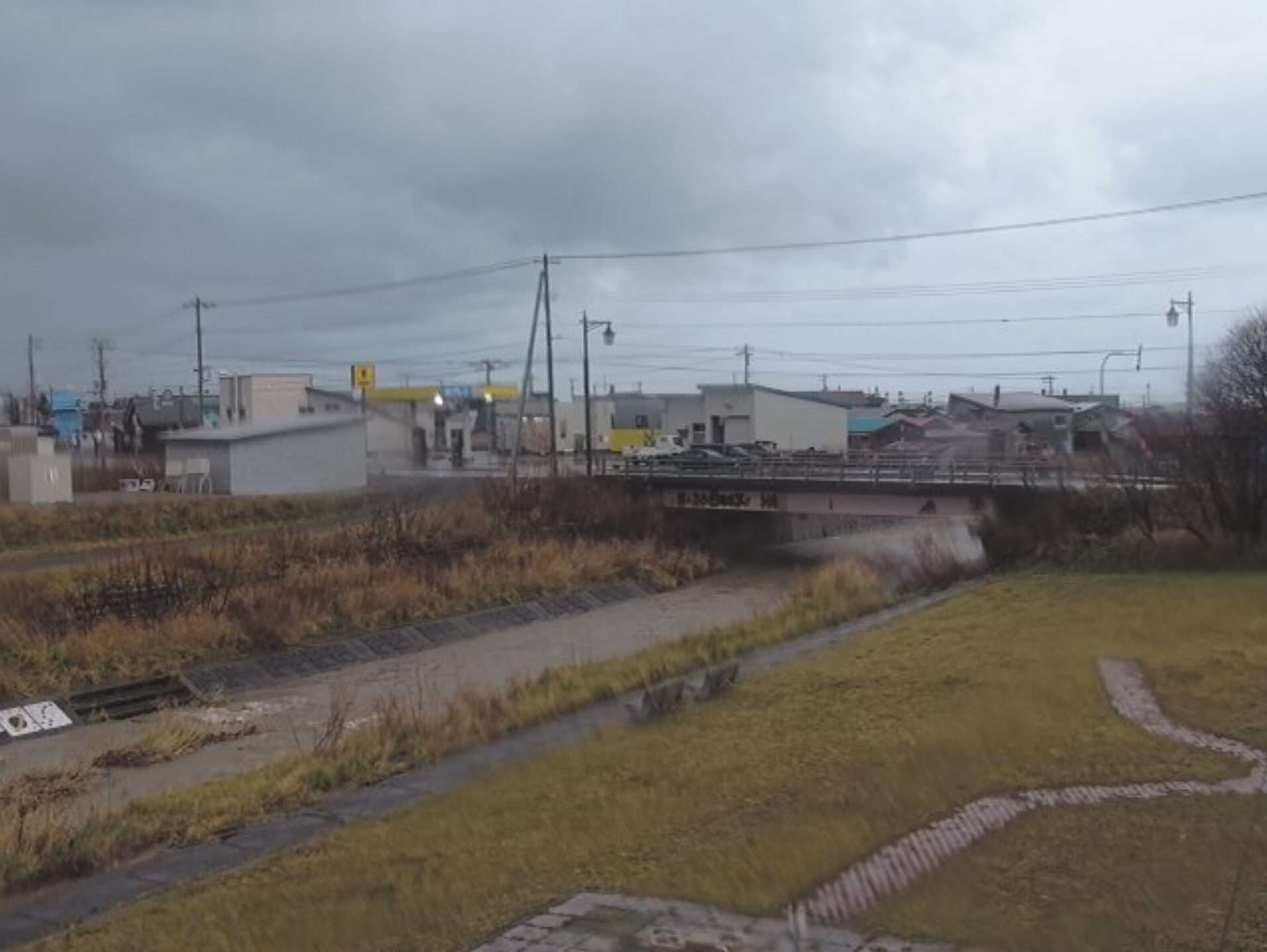 茂初山別川初山別ライブカメラ(北海道初山別村初山別)