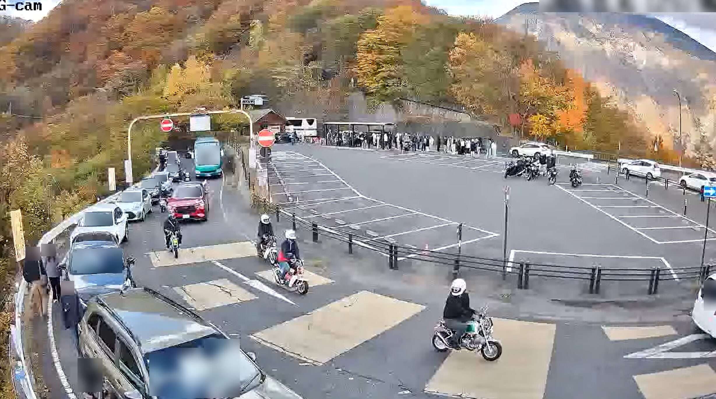 国道120号いろは坂明智平付近ライブカメラ(栃木県日光市細尾町)