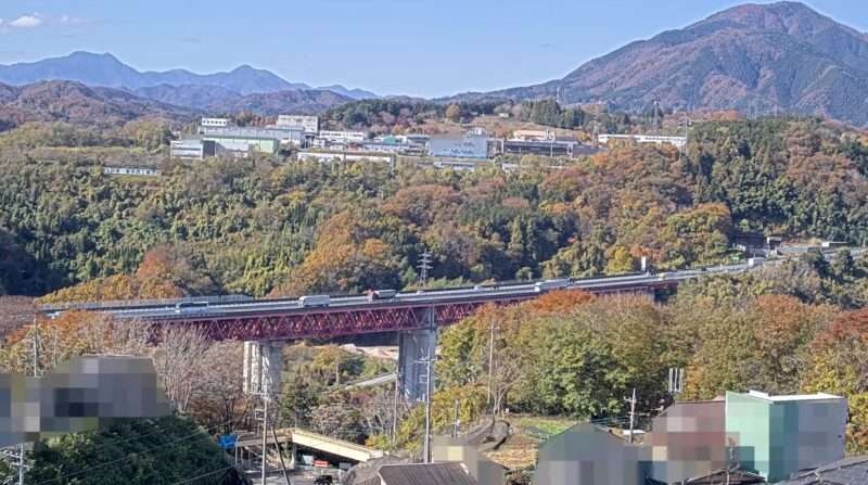 上野原市役所中央道方面ライブカメラ(山梨県上野原市上野原)