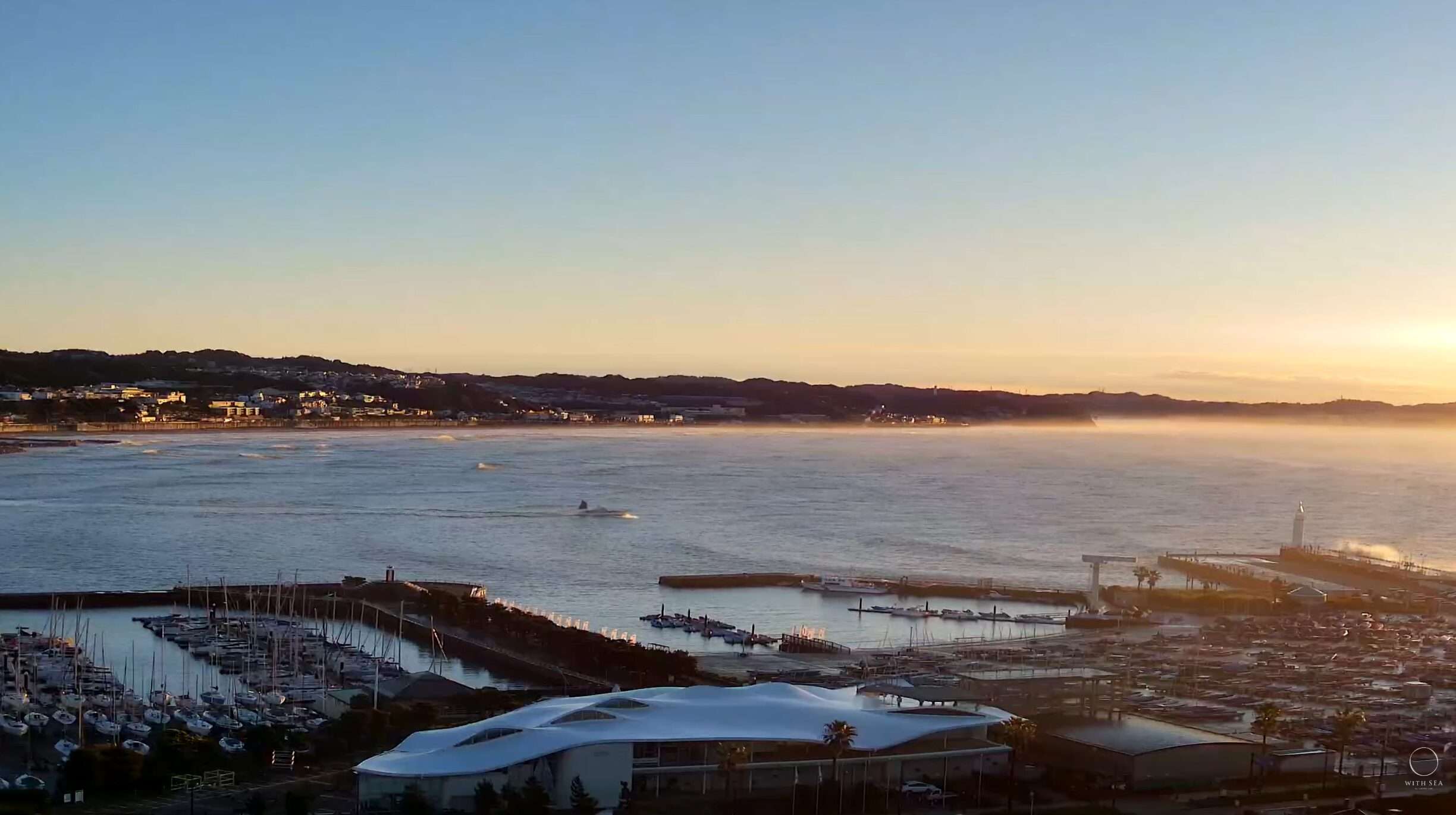 WITH SEA江の島ライブカメラ(神奈川県藤沢市江の島)
