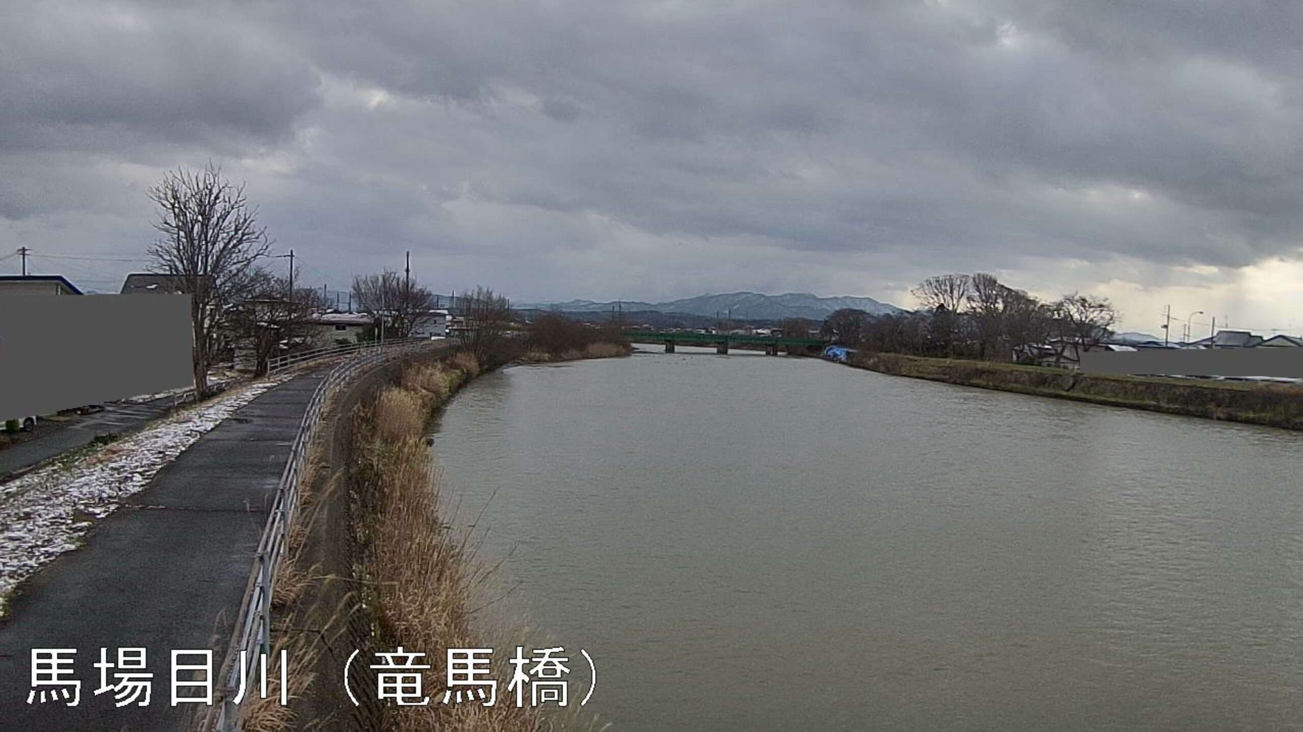 馬場目川竜馬橋ライブカメラ(秋田県八郎潟町一日市)
