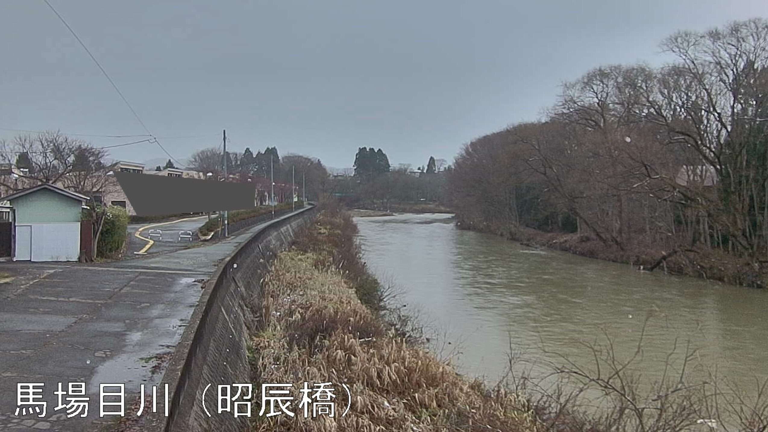 馬場目川昭辰橋ライブカメラ(秋田県五城目町上町)