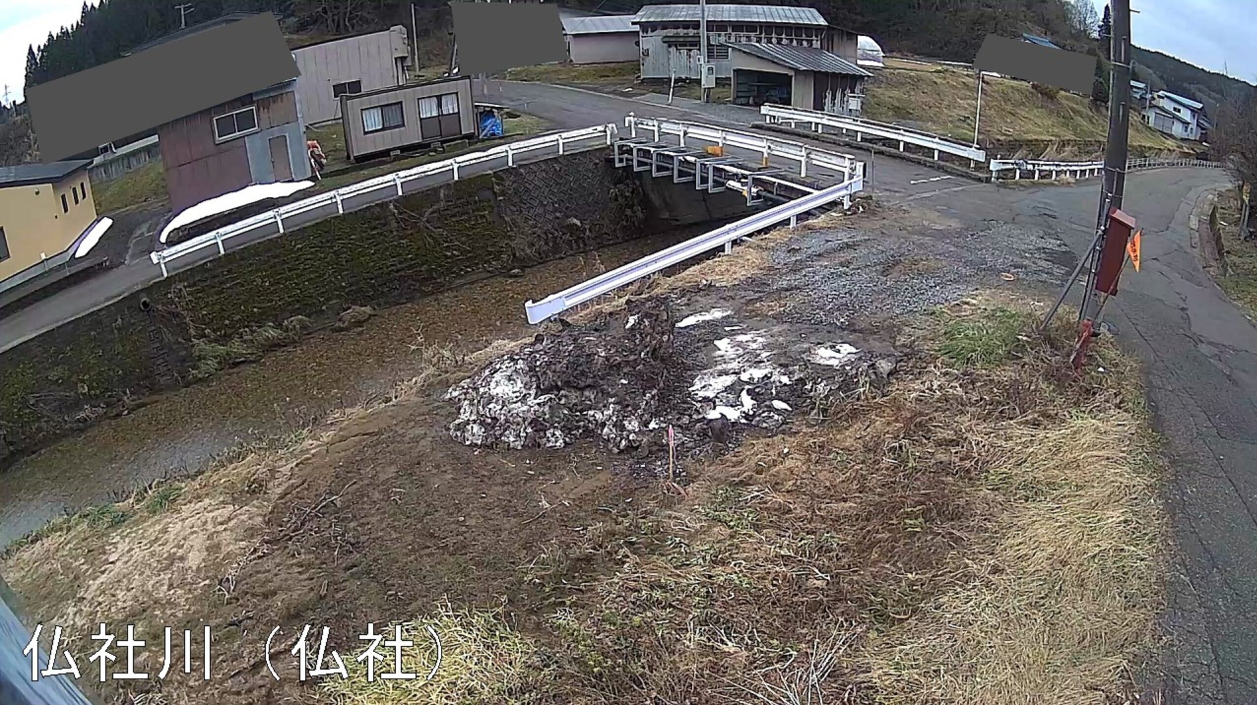 仏社川仏社ライブカメラ(秋田県上小阿仁村仏社)