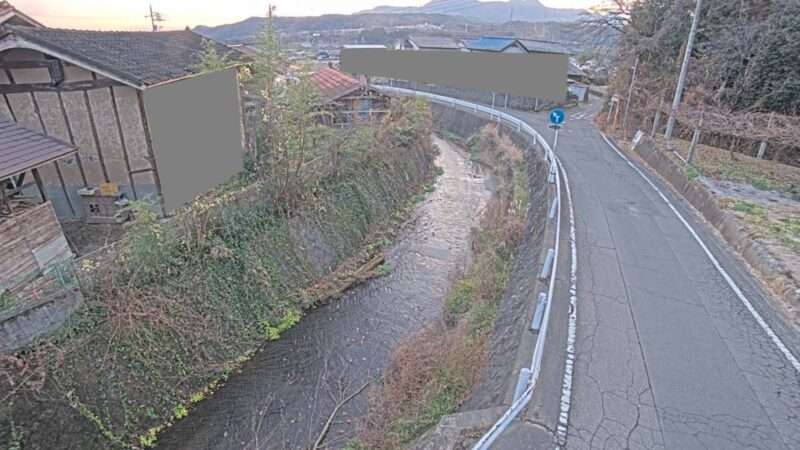 大門川宮地2号橋ライブカメラ(群馬県渋川市北牧)