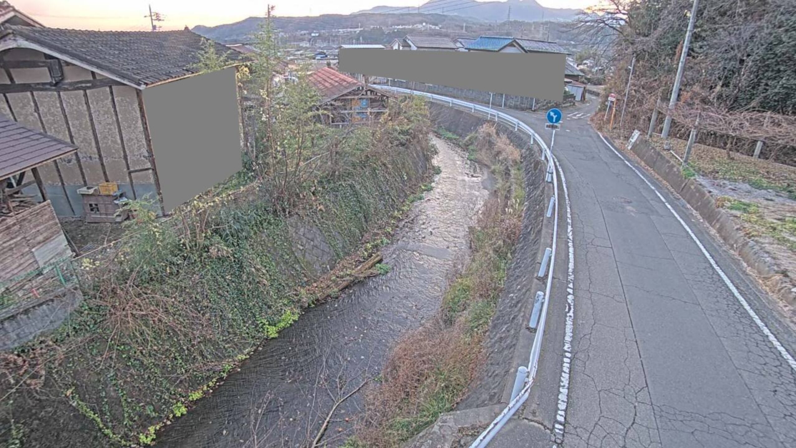 大門川宮地2号橋ライブカメラ(群馬県渋川市北牧)