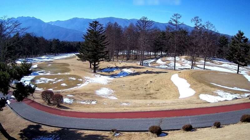 富士見高原ゴルフコースライブカメラ(長野県富士見町境)